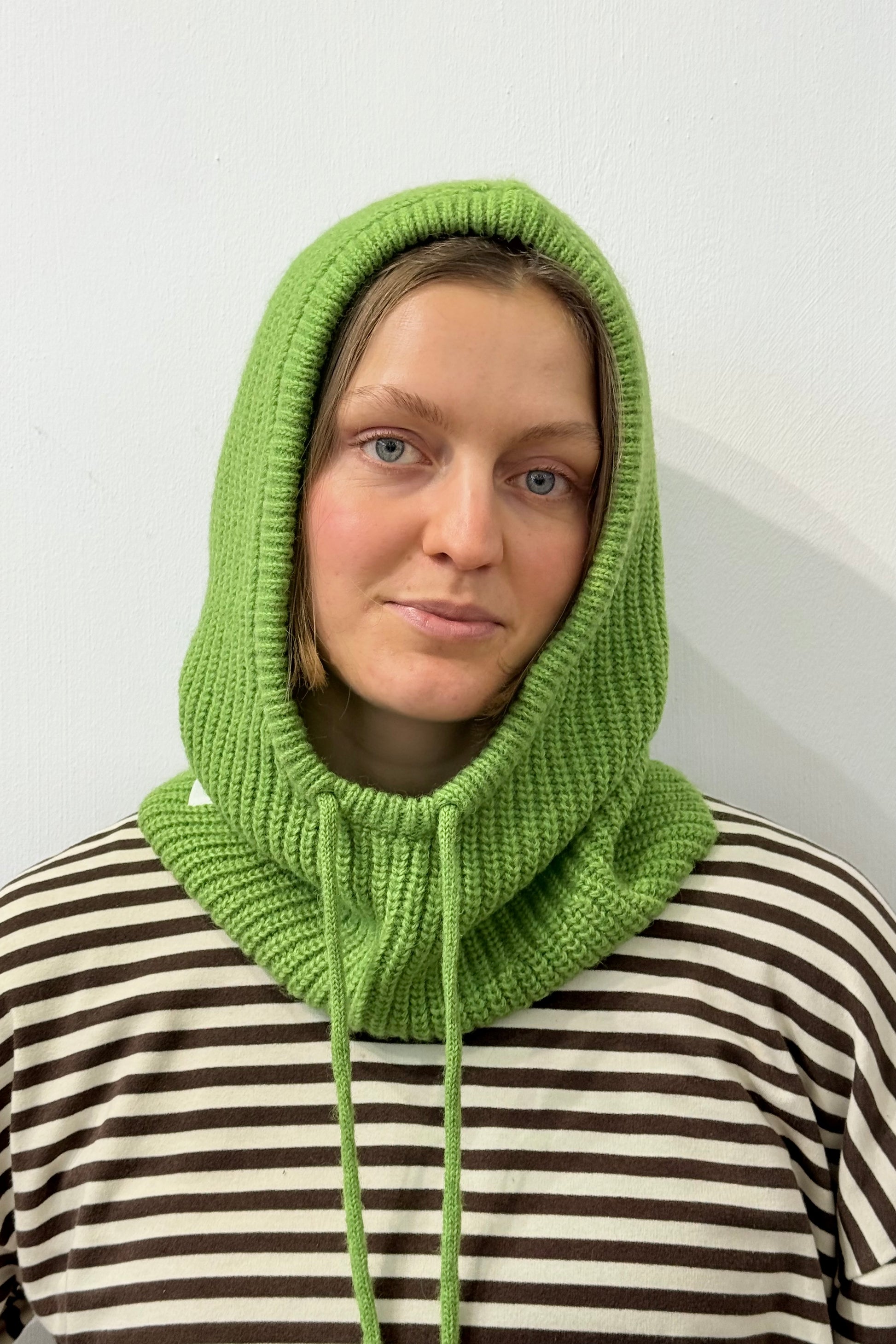 Marie Mohair Balaclava -Leaf - Øst London