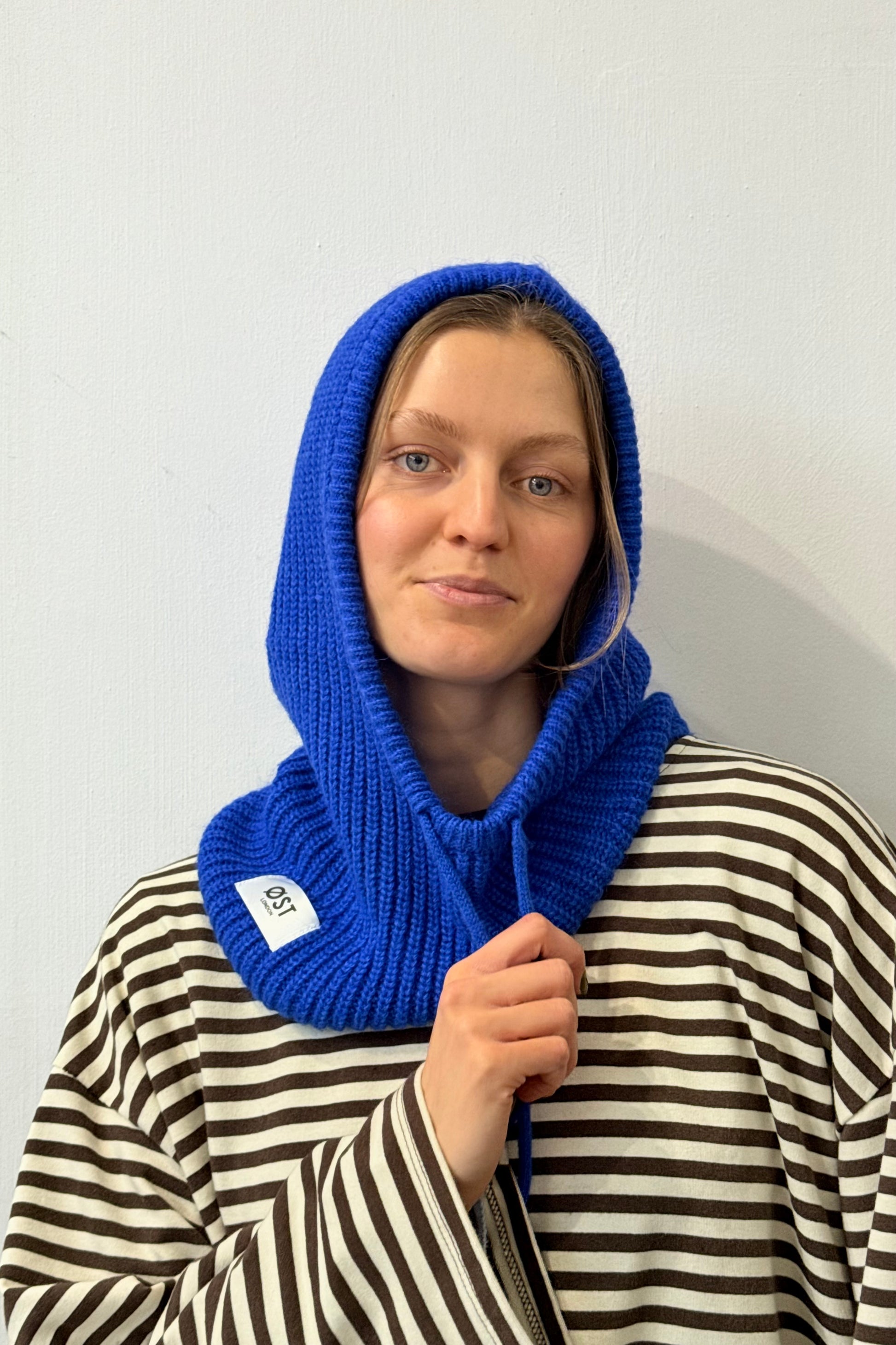 Marie Mohair Balaclava -Royal Blue - Øst London