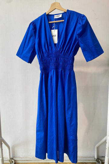 Martha Dress in Electric Blue