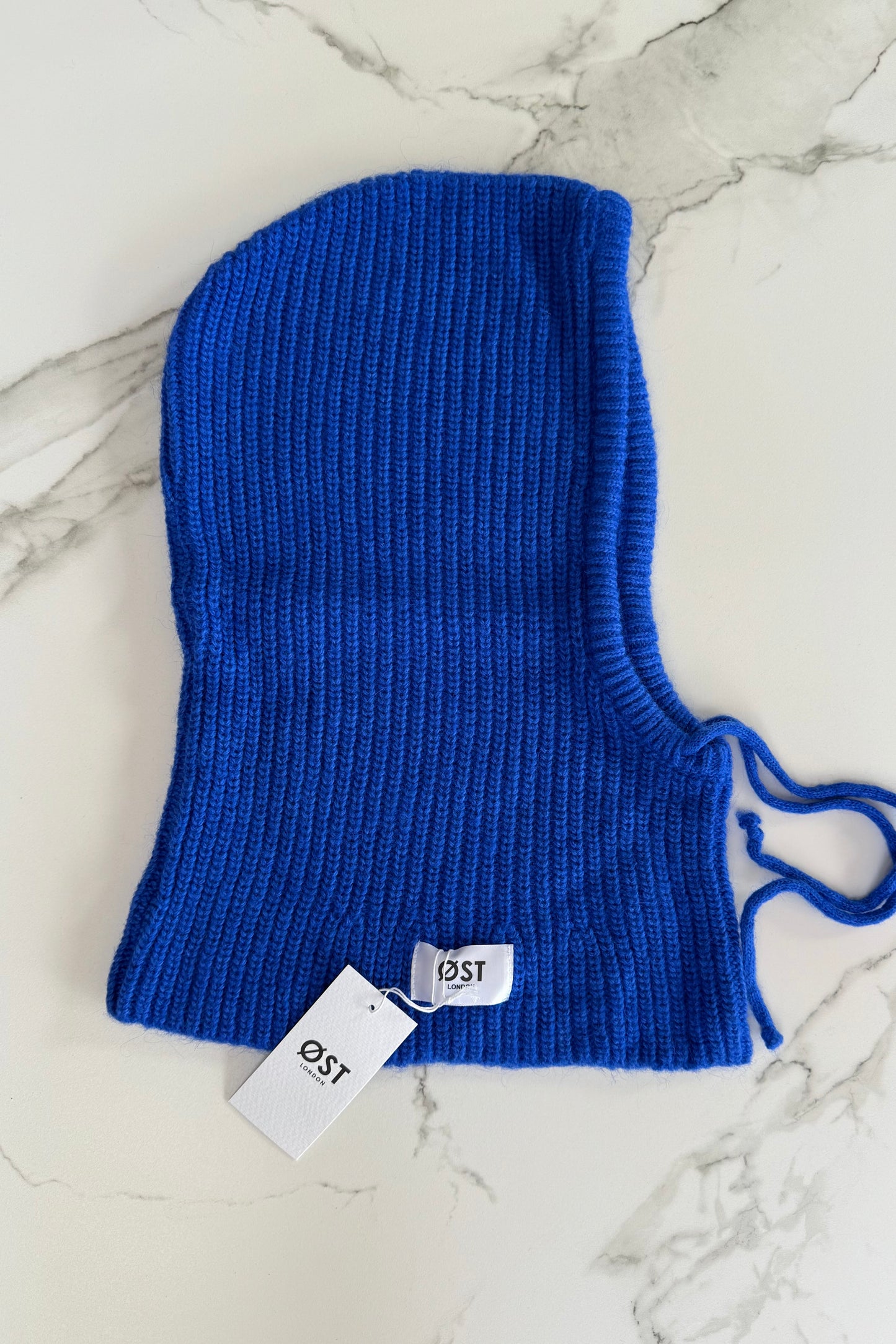 Marie Mohair Balaclava -Royal Blue - Øst London