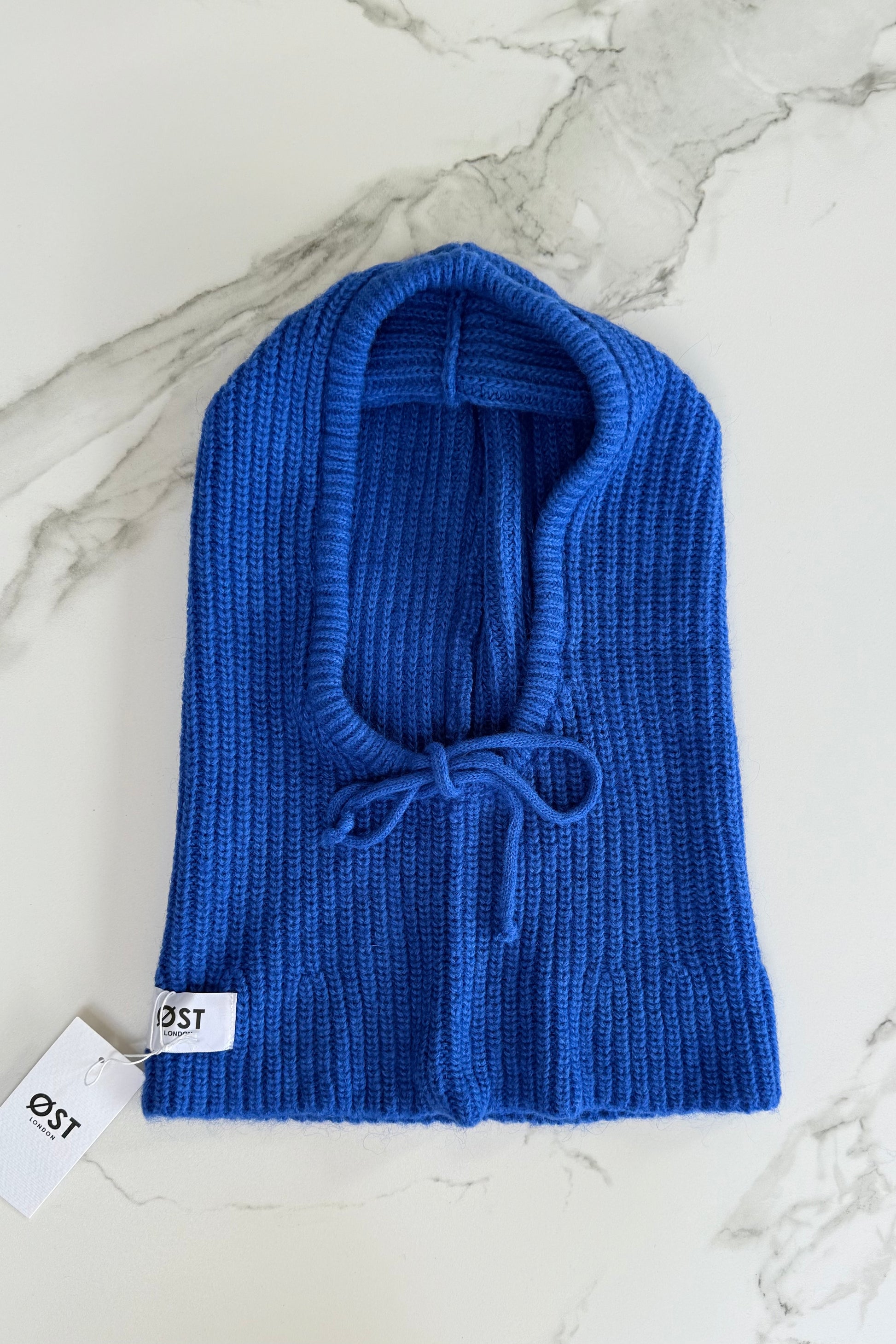 Marie Mohair Balaclava -Royal Blue - Øst London