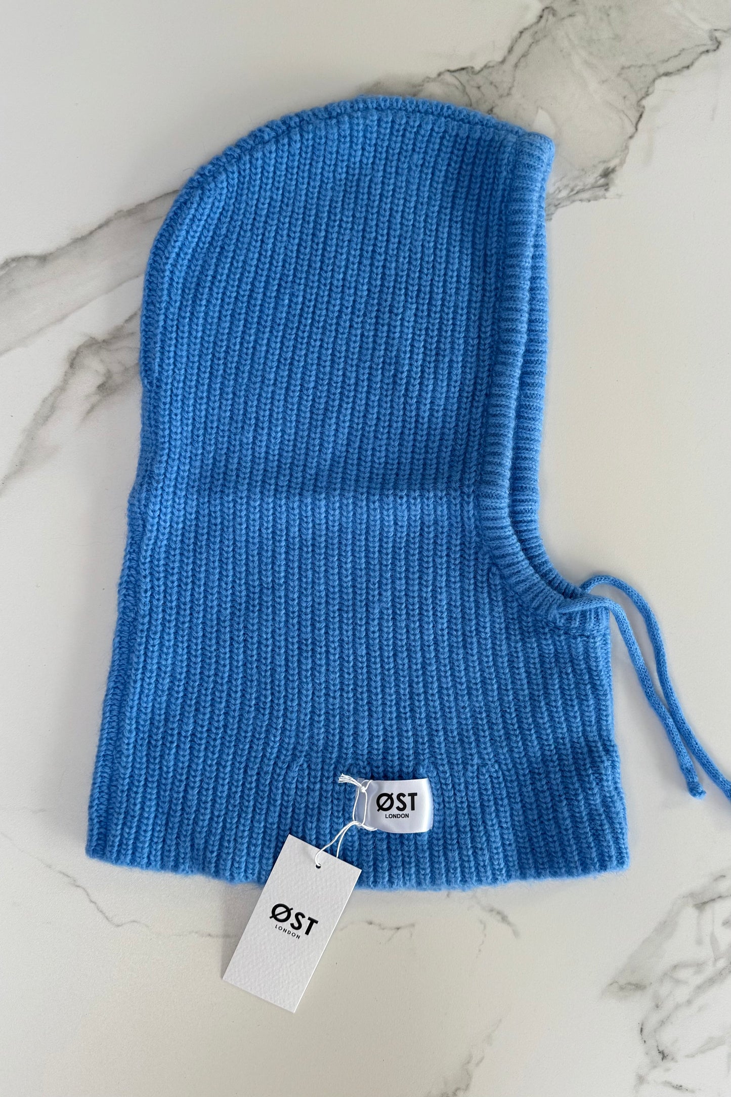 Marie Mohair Balaclava -Sky Blue - Øst London