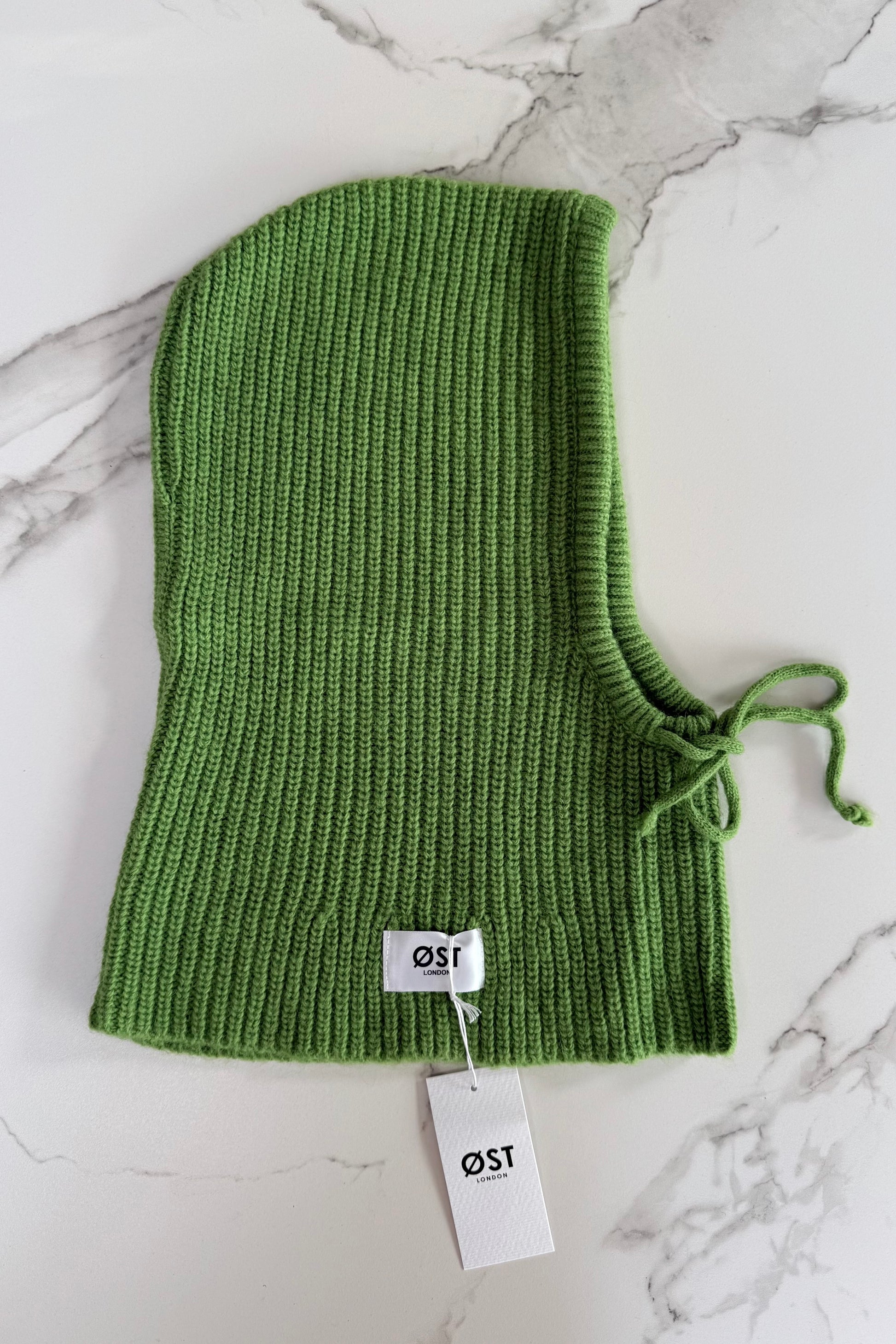 Marie Mohair Balaclava -Leaf - Øst London