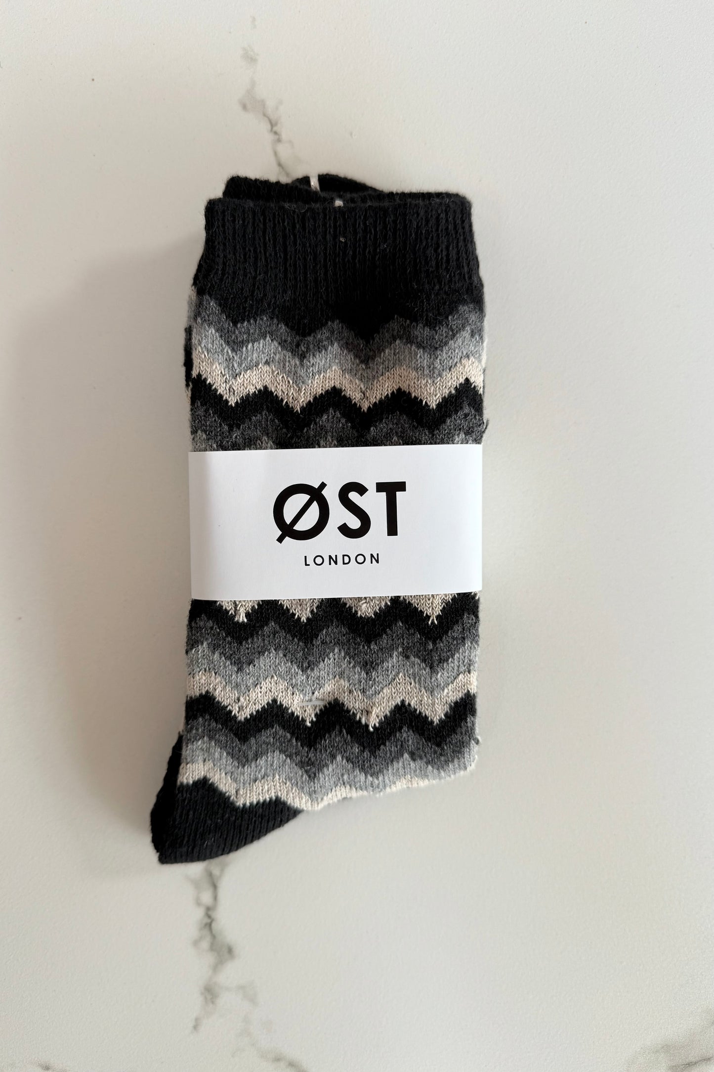 Irene Wool Socks -Black - Øst London