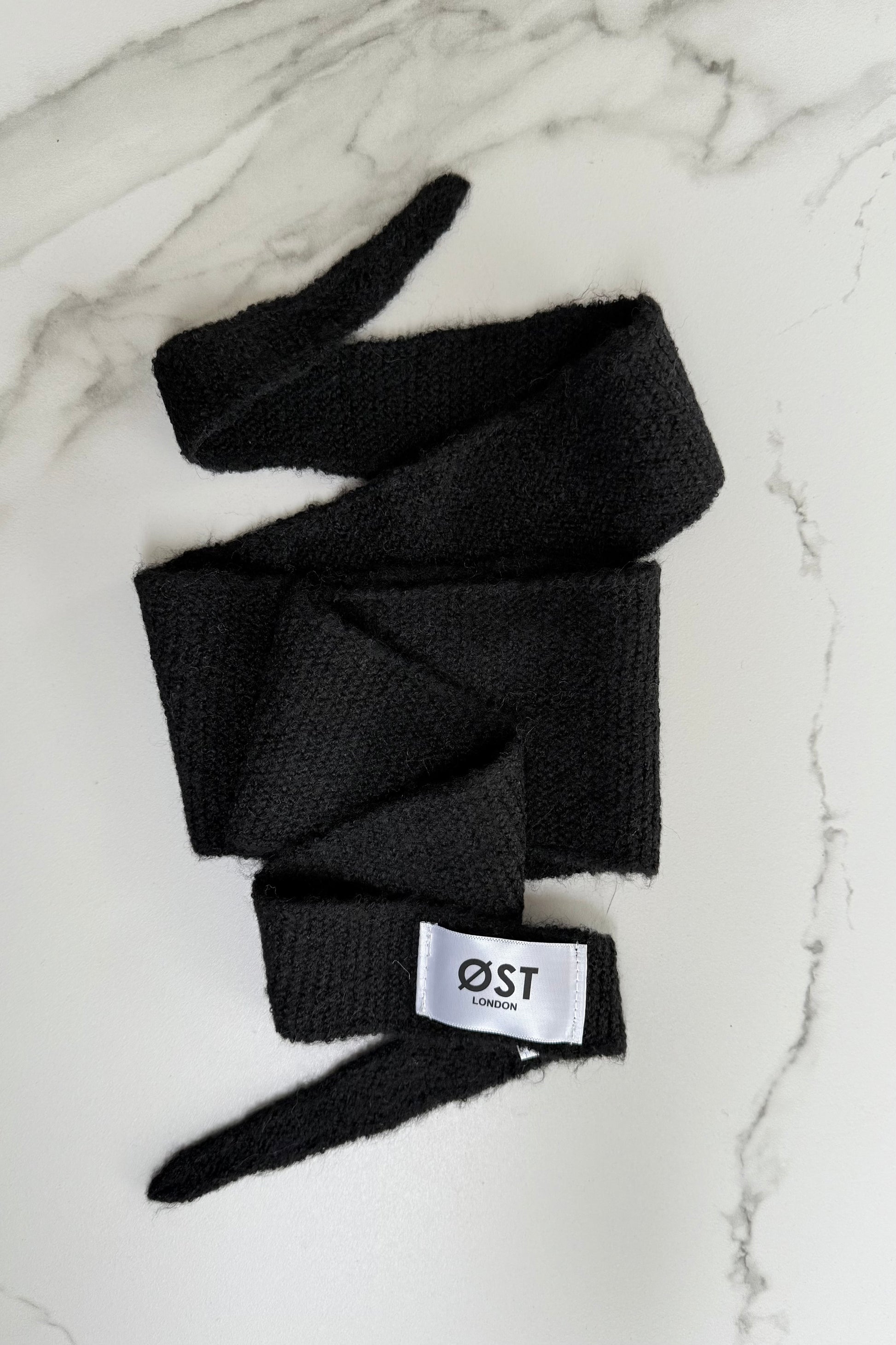 Sofie Scarf -Black - Øst London