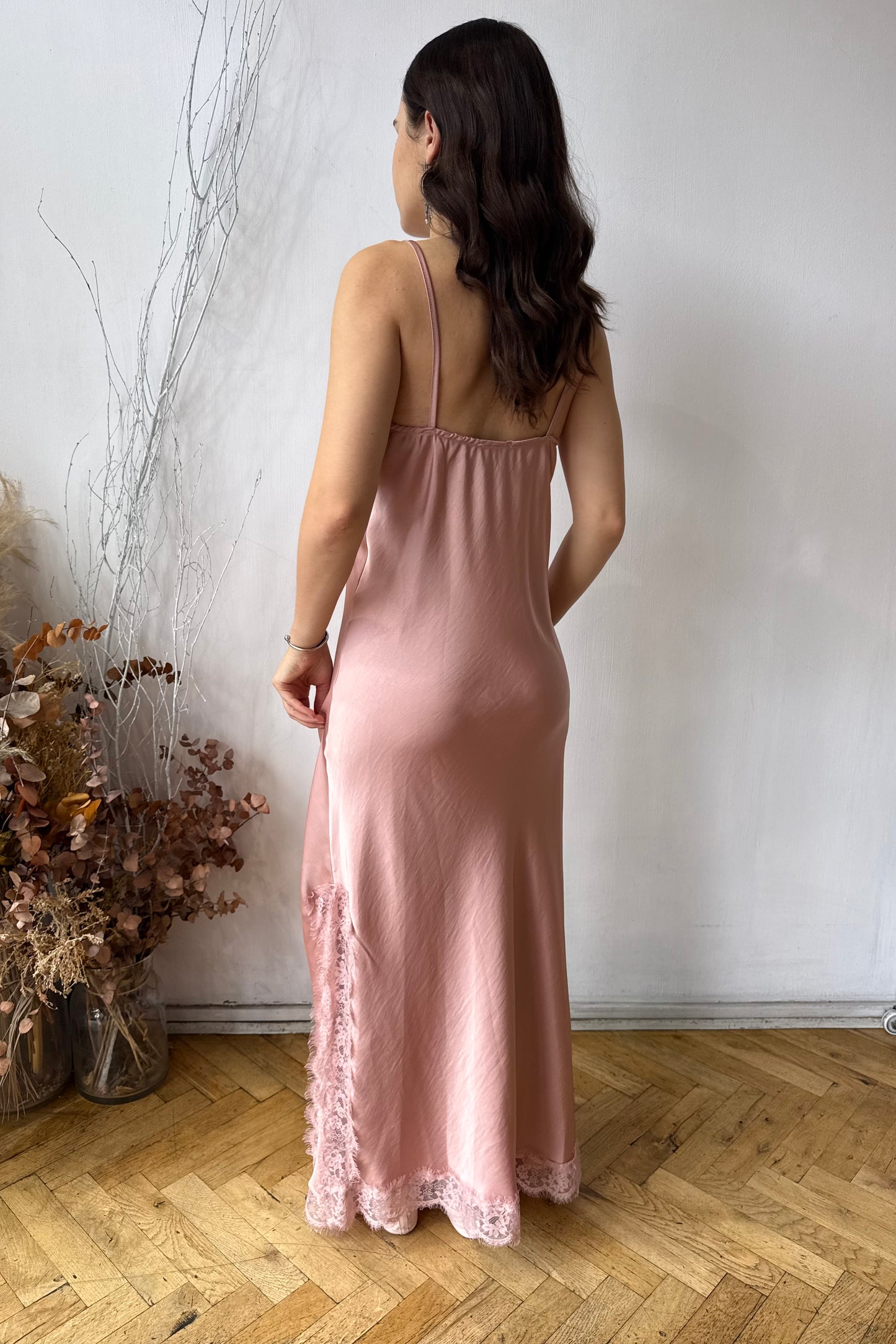 Robertha Slip Dress -Pink