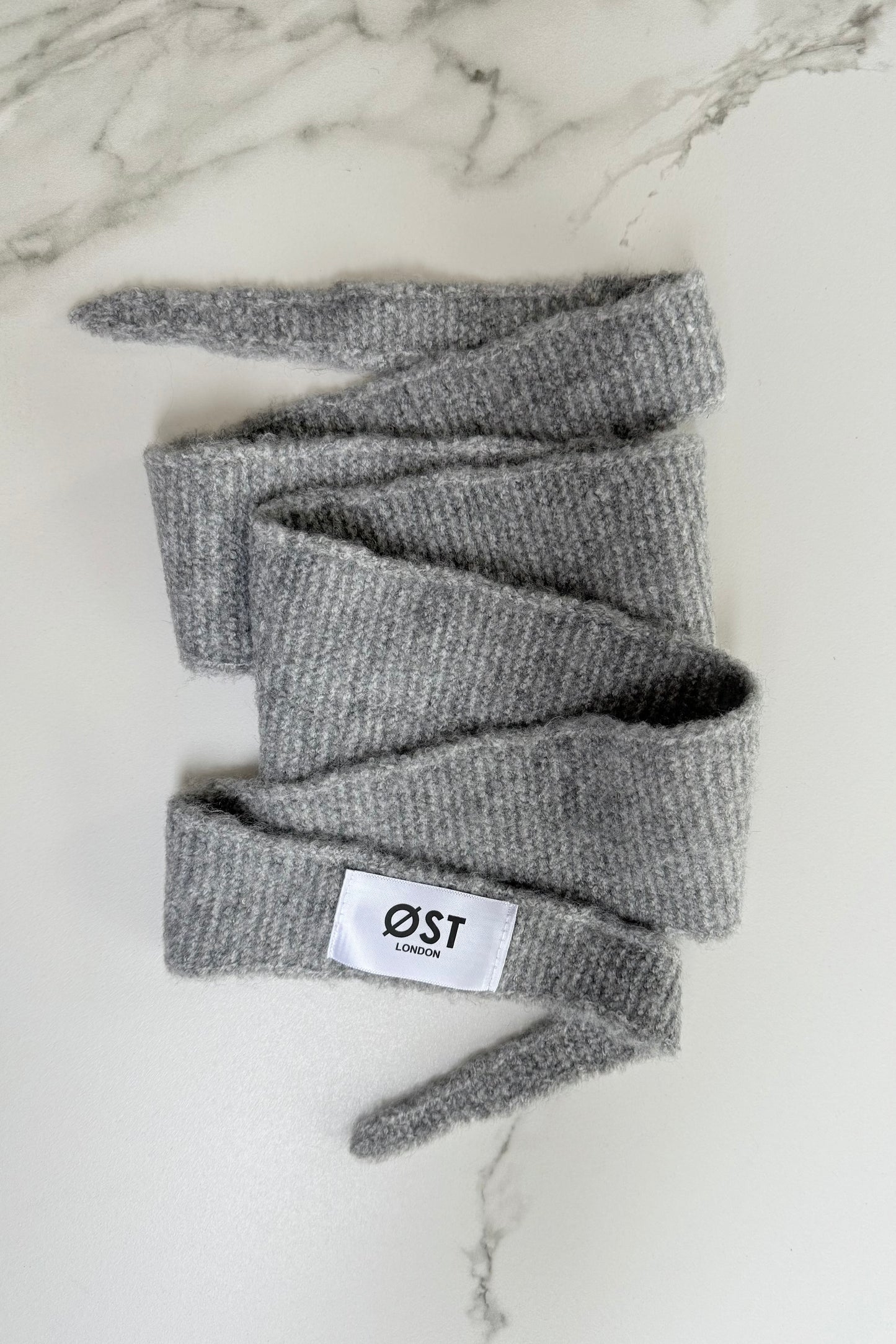 Sofie Scarf -Grey - Øst London