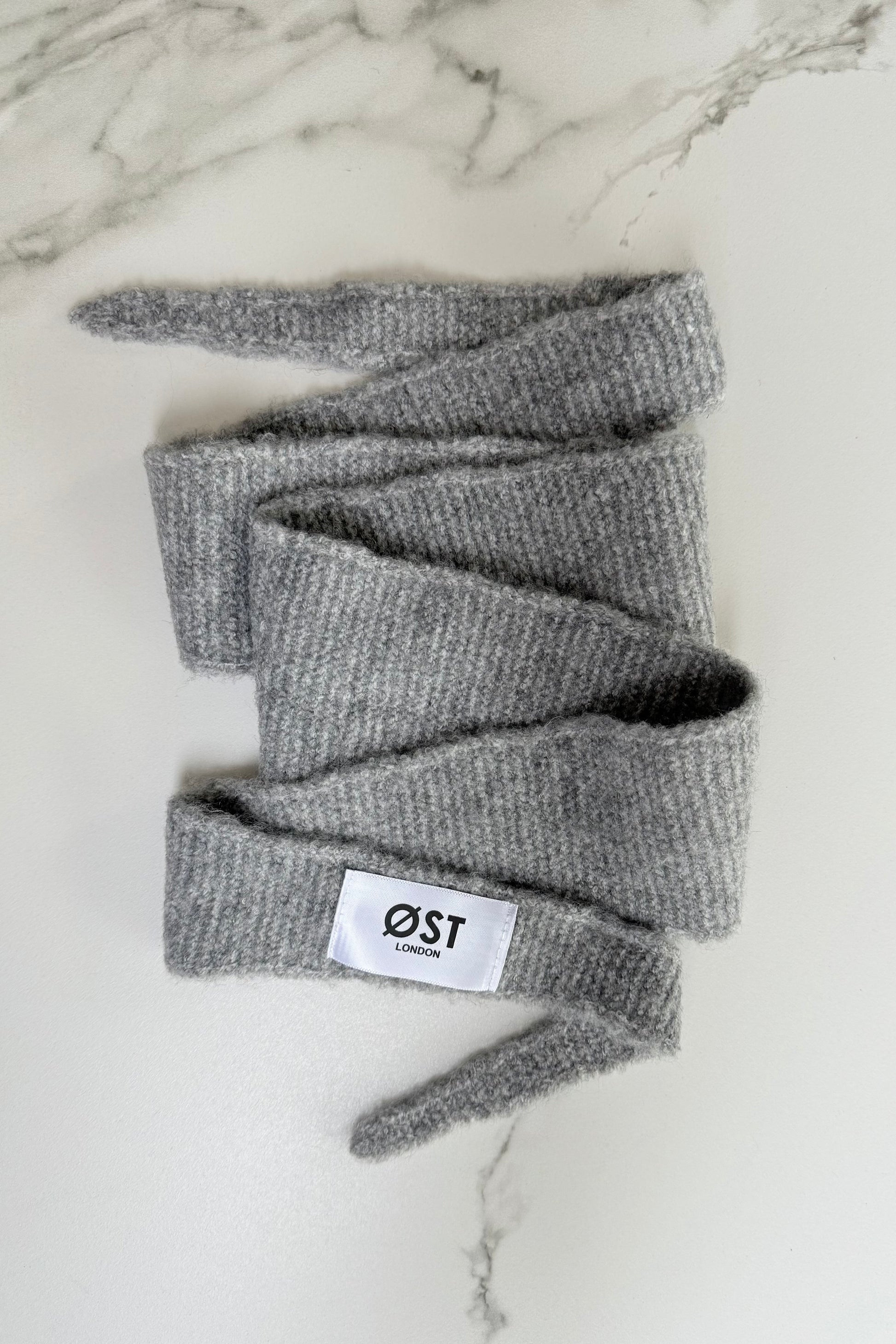 Sofie Scarf -Grey - Øst London