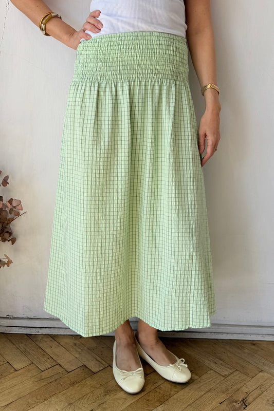 Leonora Skirt -Mint Green - Øst London