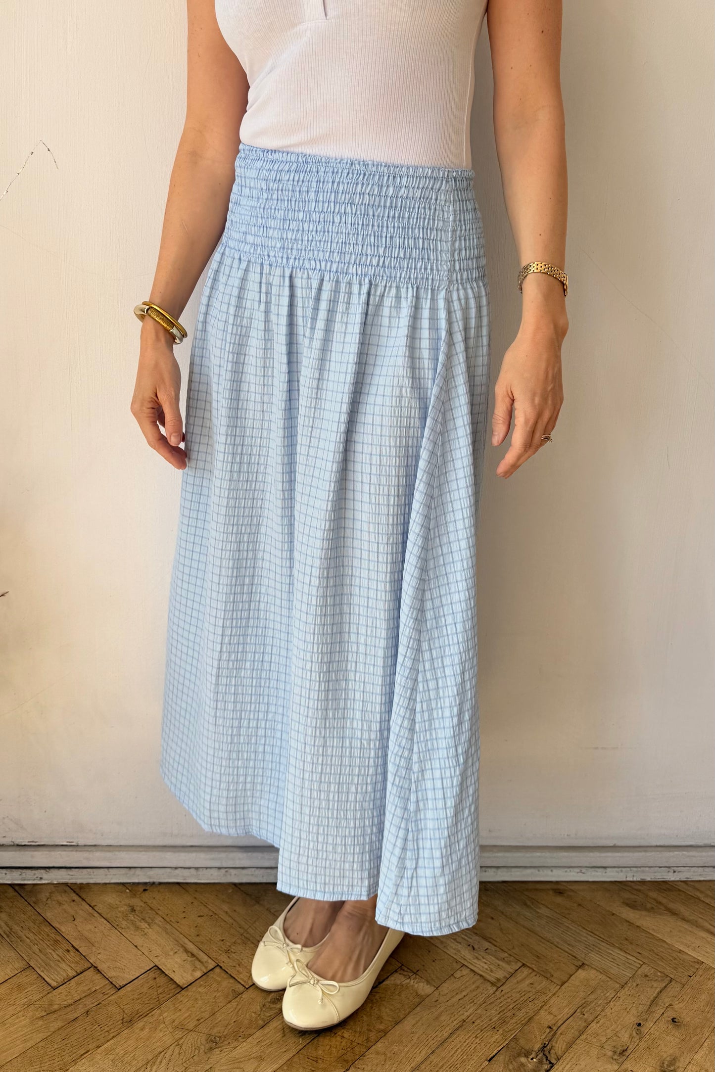 Leonora Skirt -Light Blue - Øst London