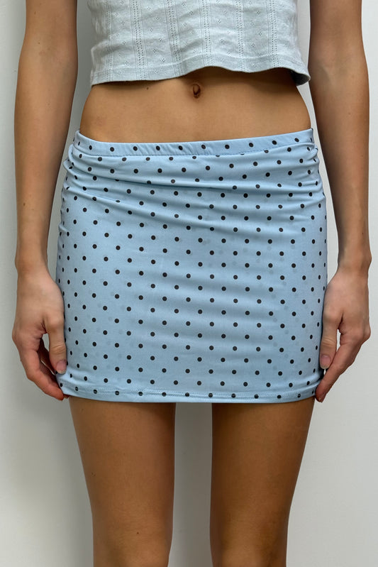 Holly Mini Skort -Light Blue