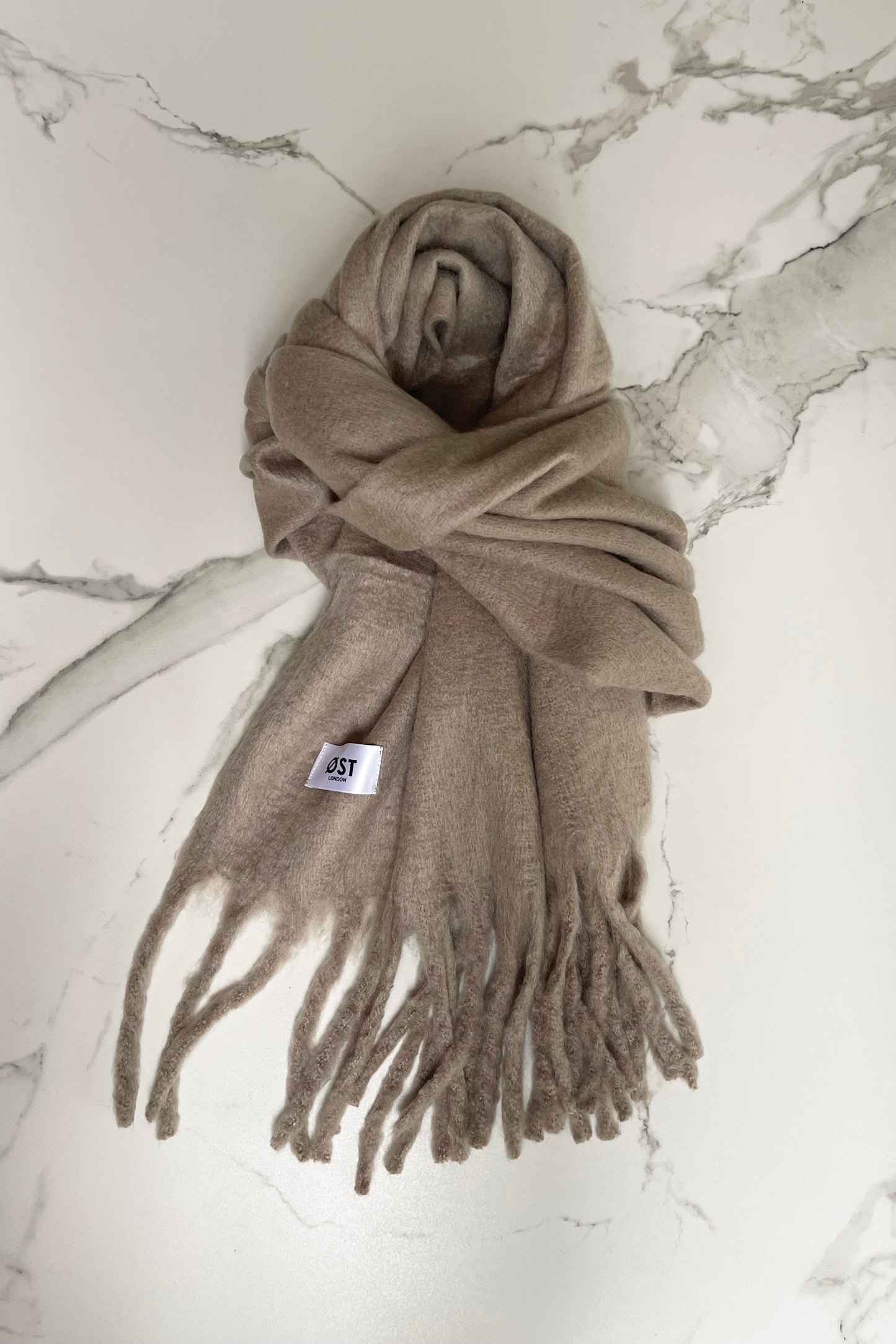 Pernille Scarf -Taupe