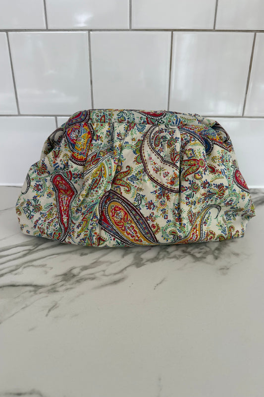 Brinja Clutch -Paisley