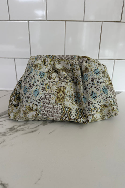 Brinja Clutch -Patchwork