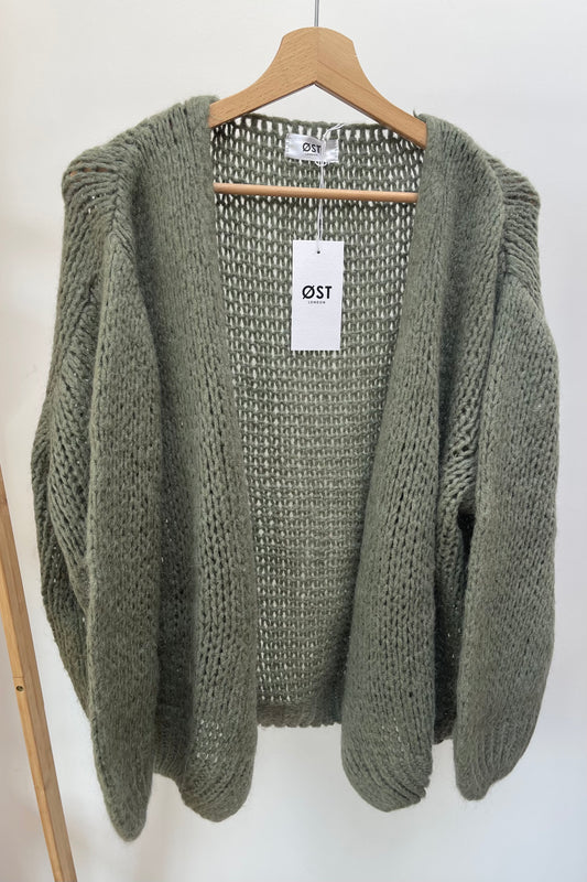 Smila Mohair Cardigan -Leaf