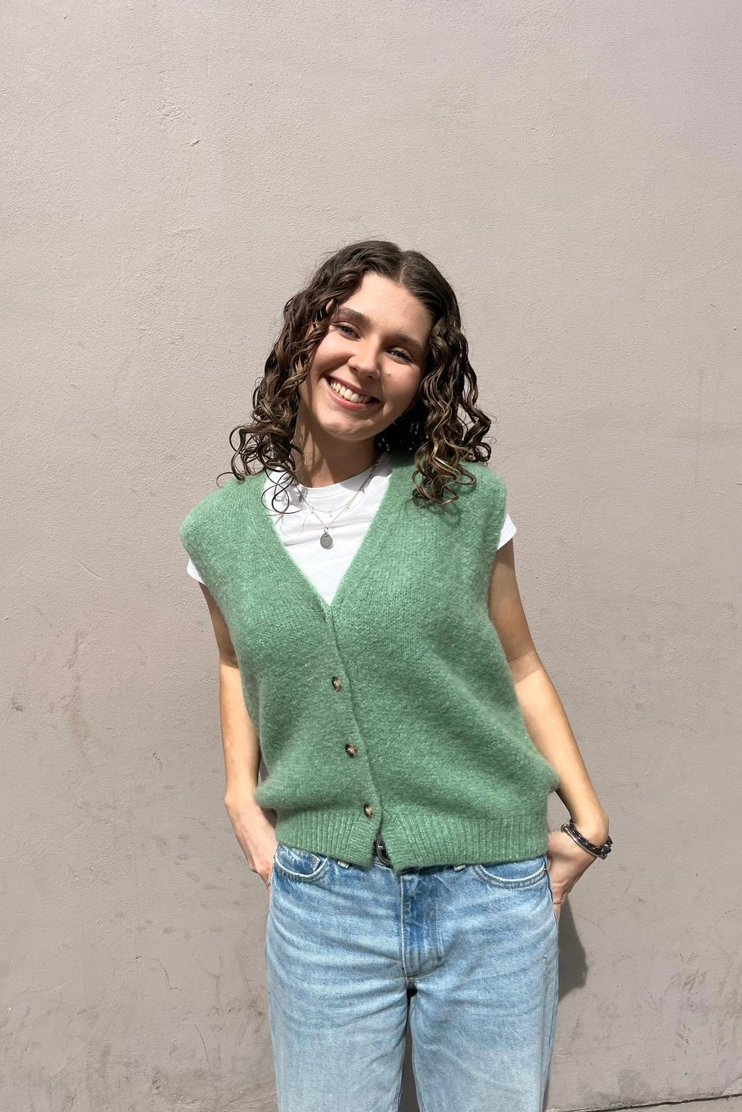 Mohair waistcoat 