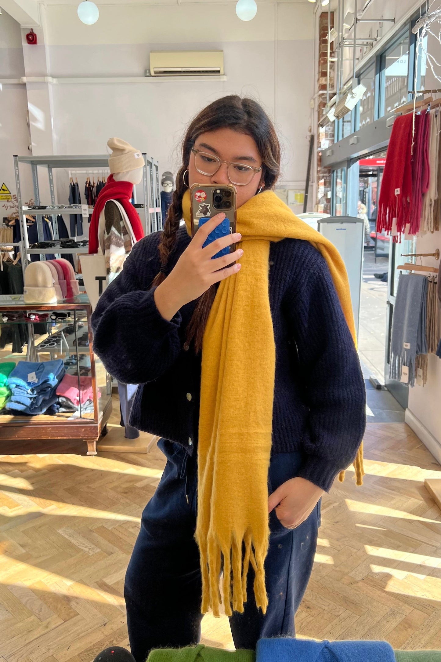 Pernille Scarf -Mustard