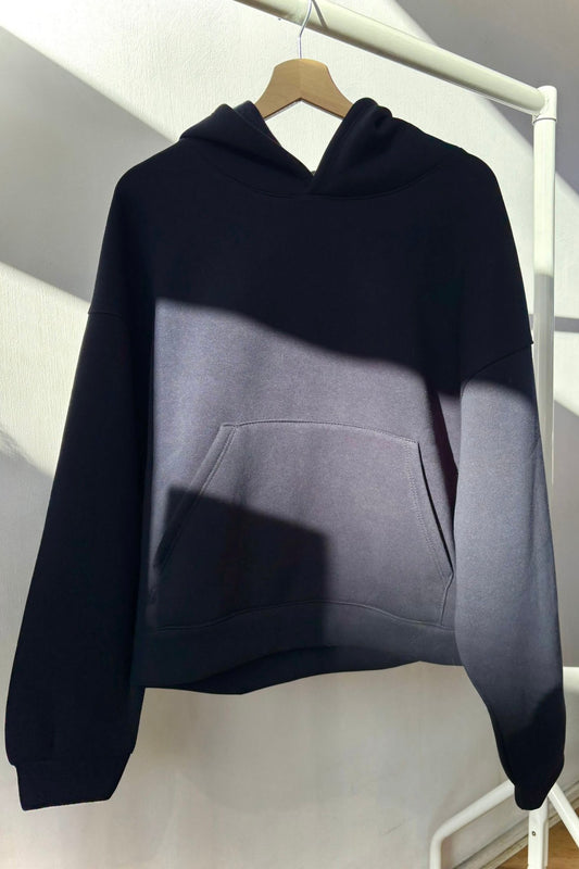 Majken Oversized Hoodie -Navy