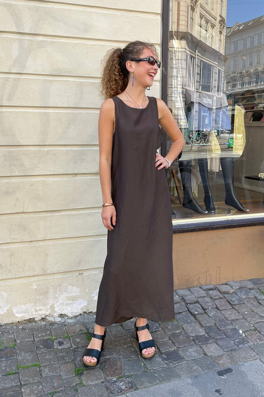 Ella Dress -Brown