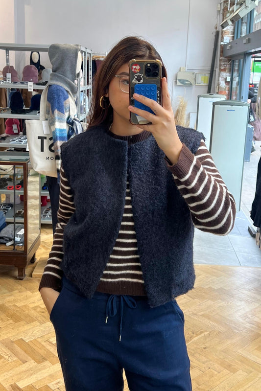 Una Vest -Navy