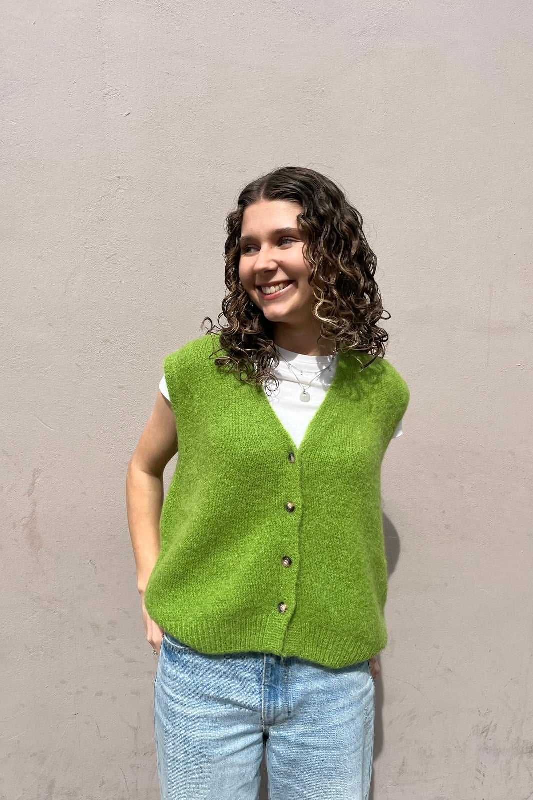 Mohair waistcoat 