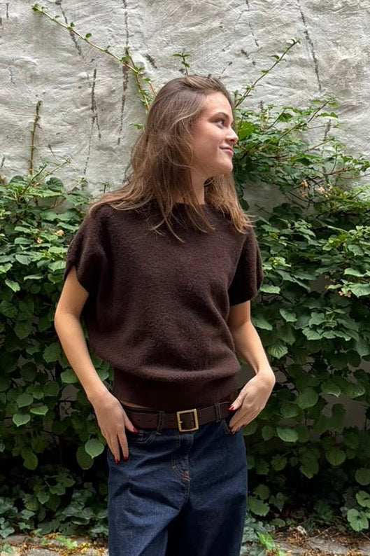 Mette Vest -Chocolate
