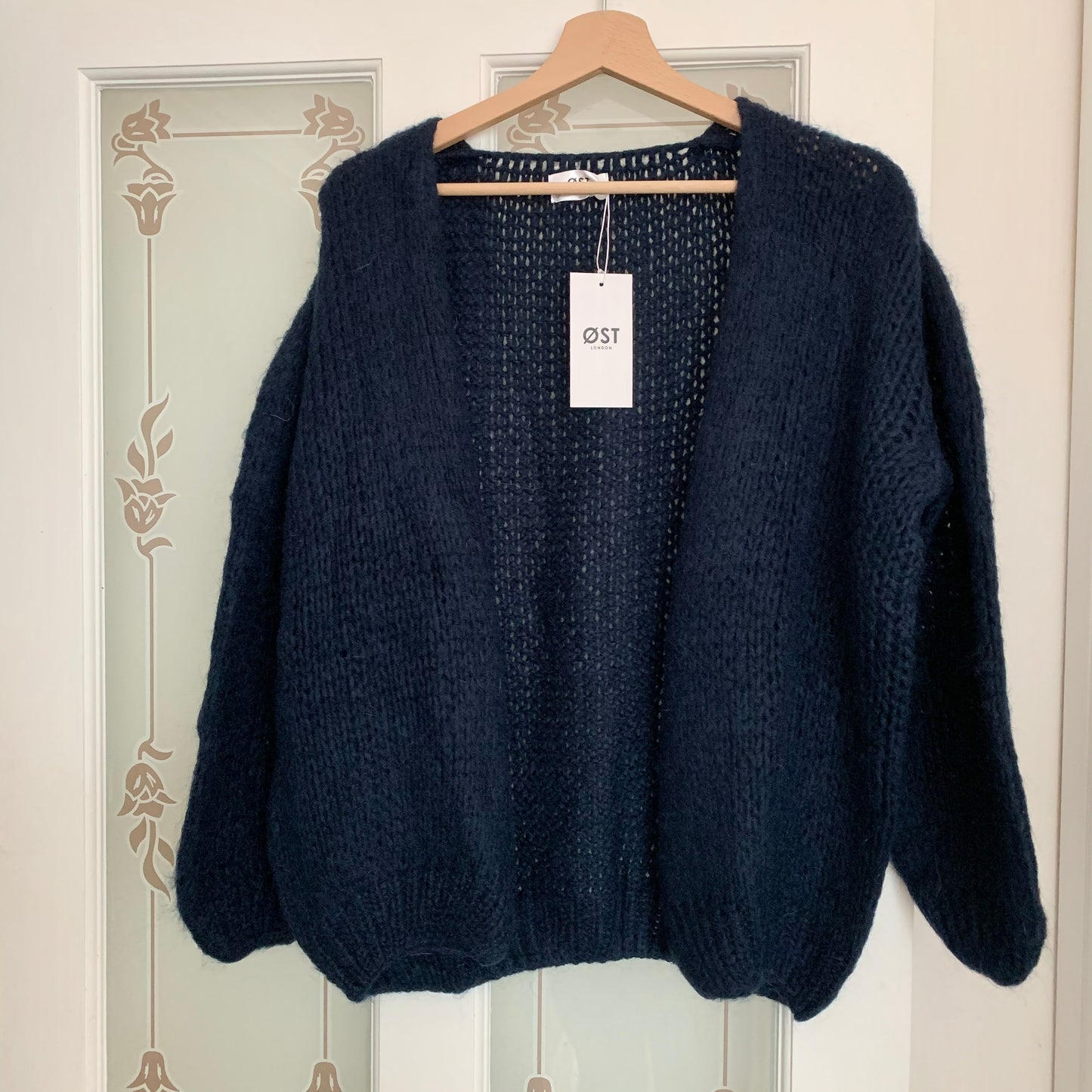 Smila Mohair Cardigan -Navy