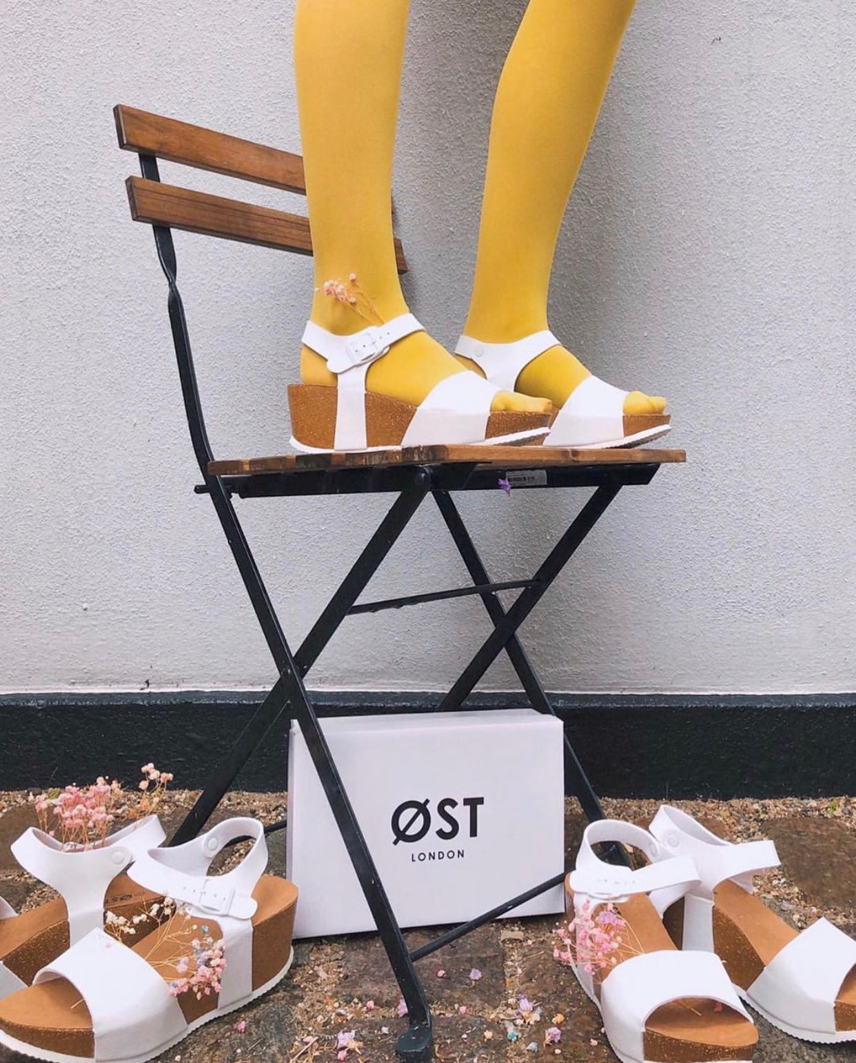 White Sky Sandal - Øst London