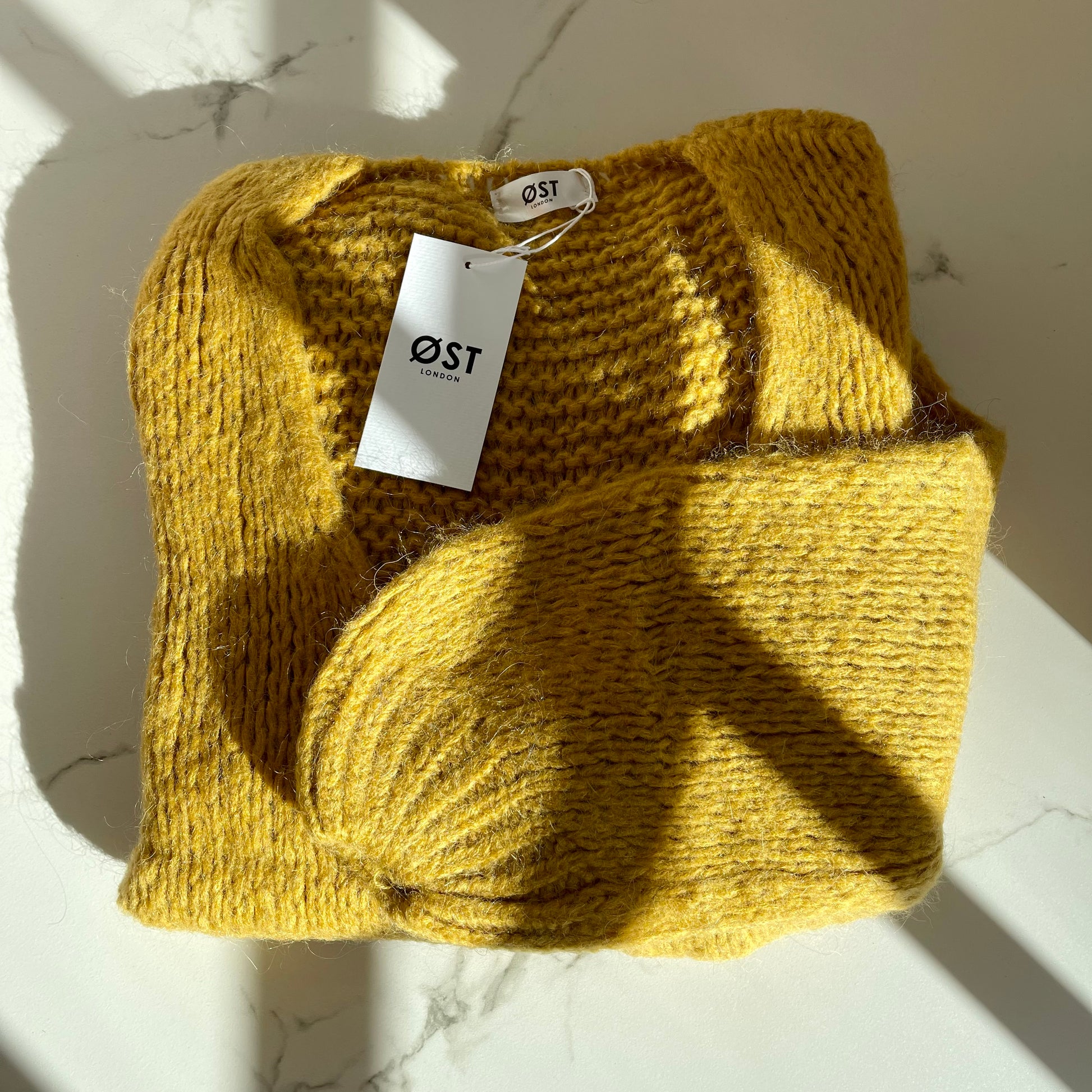 Mohair Cardigan Mustard 