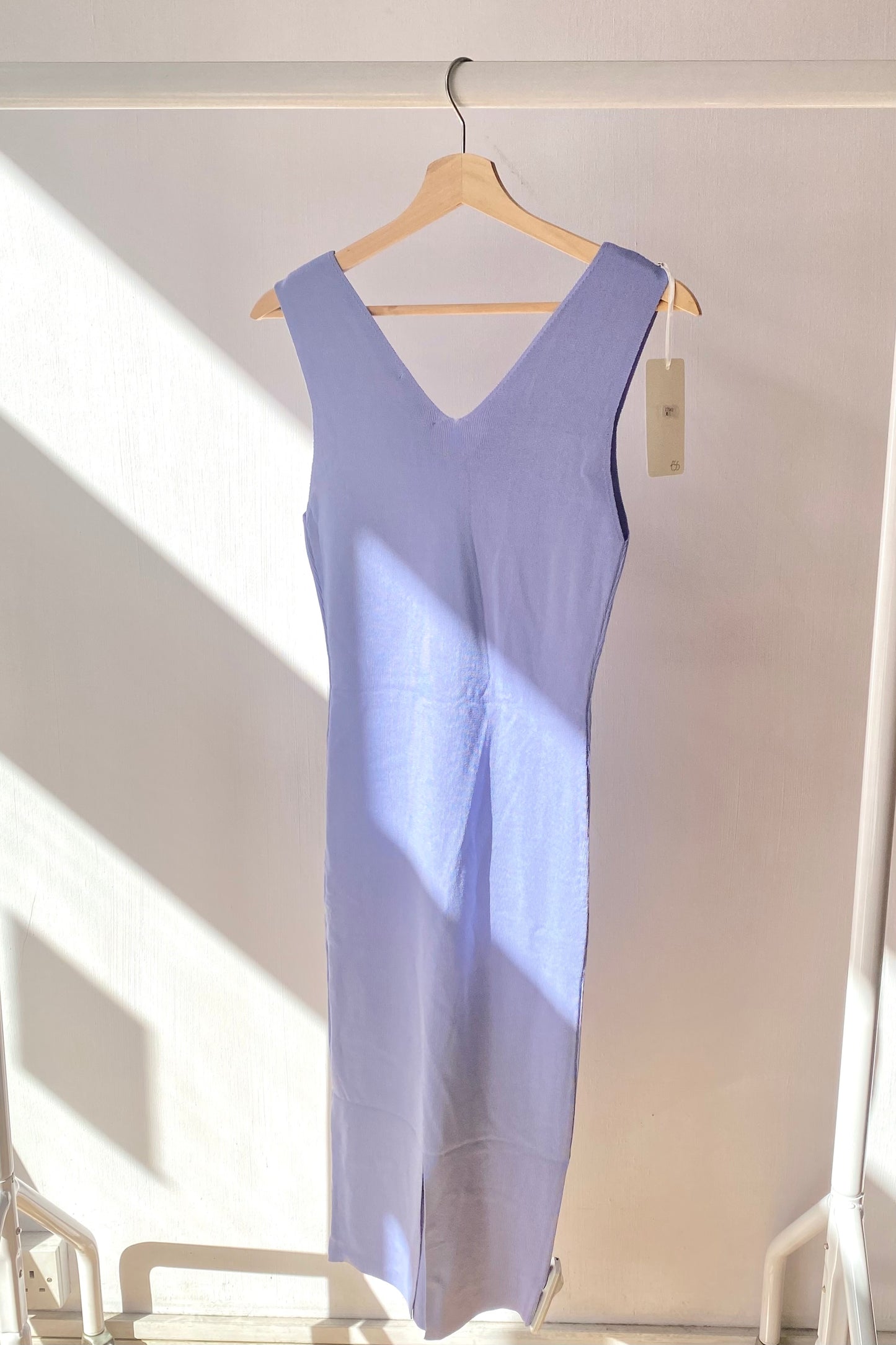 Julie V Neck Dress -Lilac