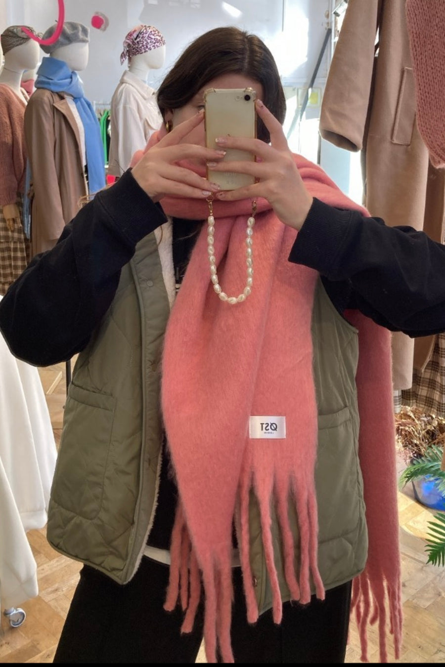 Light Pink Pernille Scarf