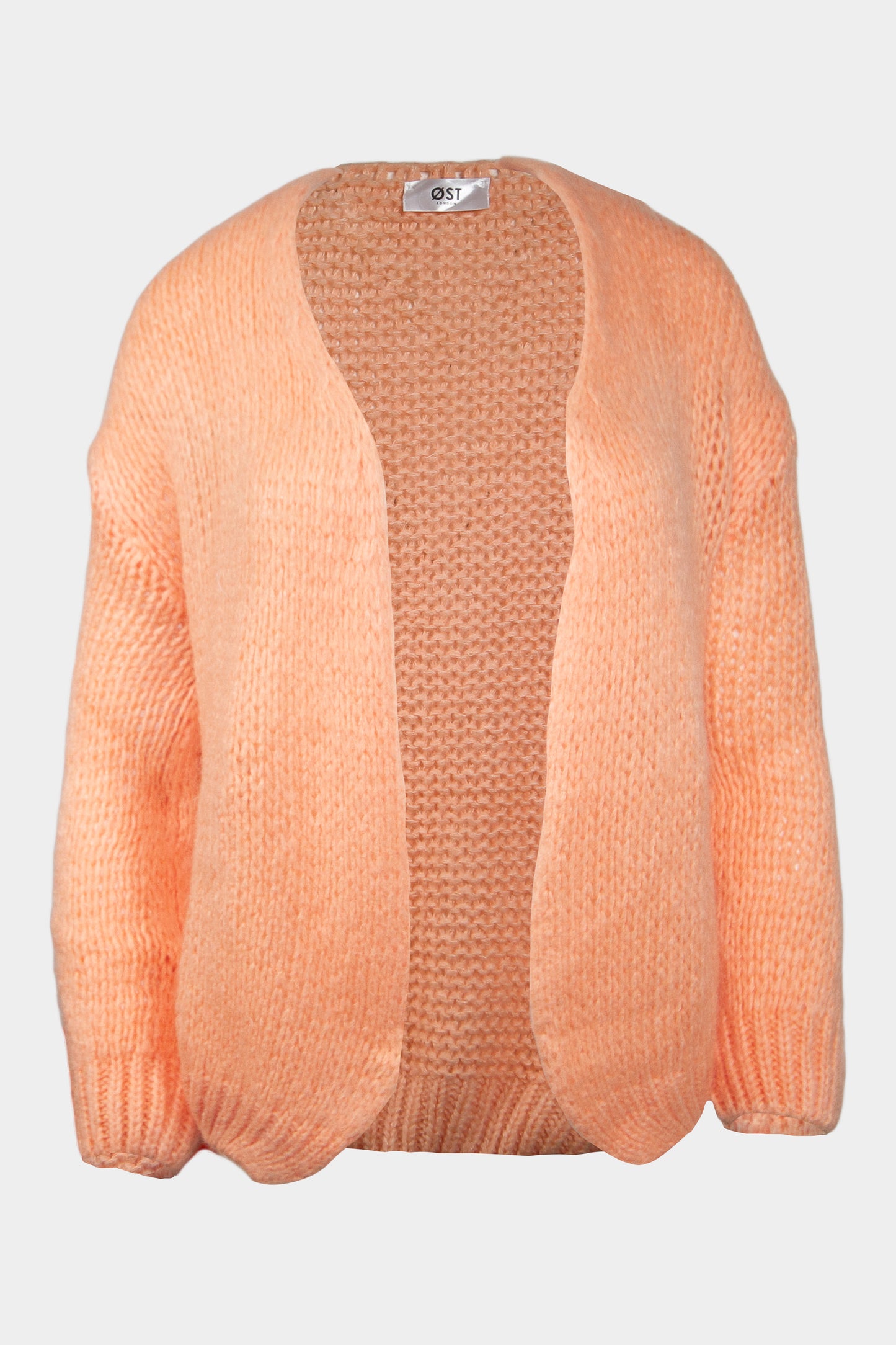 Mohair Cardigan Peach