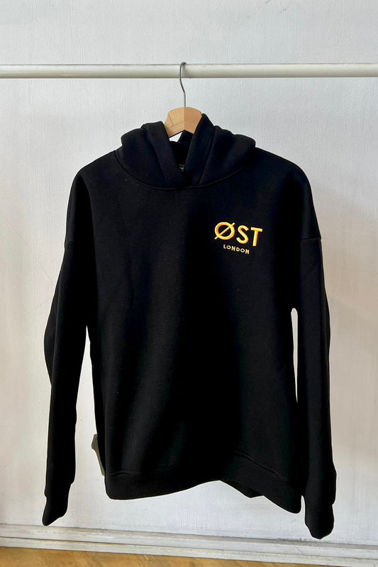 Øst London Oversized Hoodie -Black